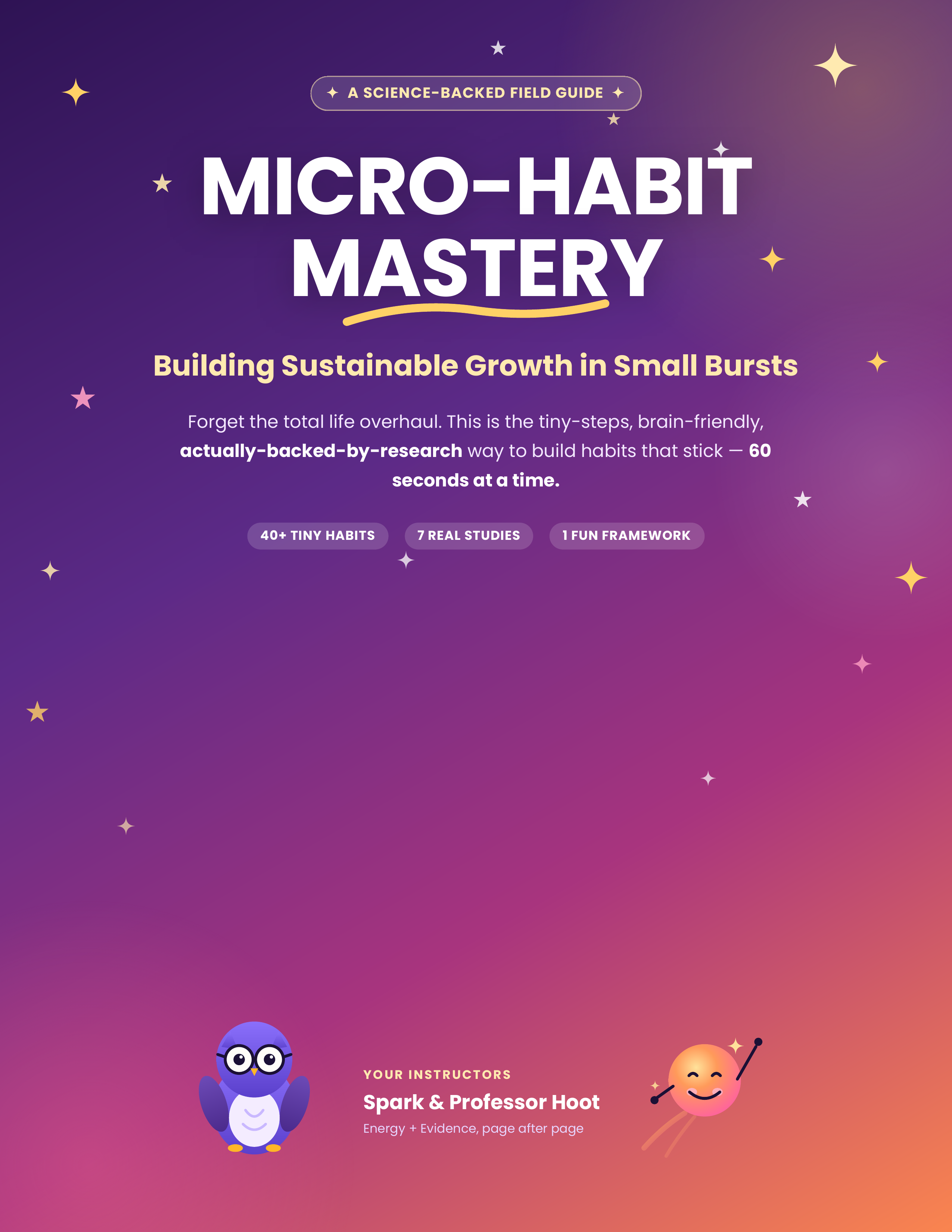 Micro-Habit Mastery: Building Sustainable Growth in Small Bursts